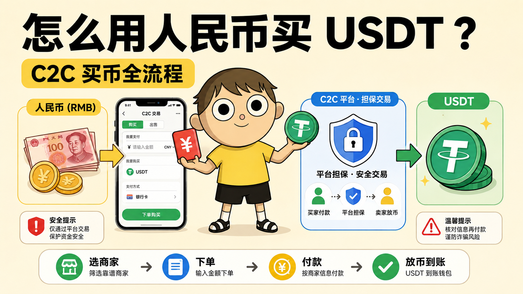 怎么用人民币买 USDT？C2C 买币全流程 (4).png